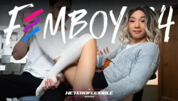 Shy Femboy’s Upskirt Peek Invites Creampie