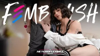Bashful Femboy Teases BF With Sexy Lingerie