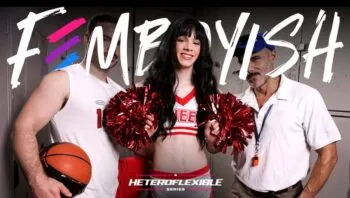 Curious Coach Scores Big With Femboy Fuck-Train