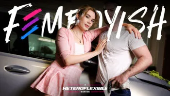 Grateful Femboy Gives His Mechanic A Lube Job